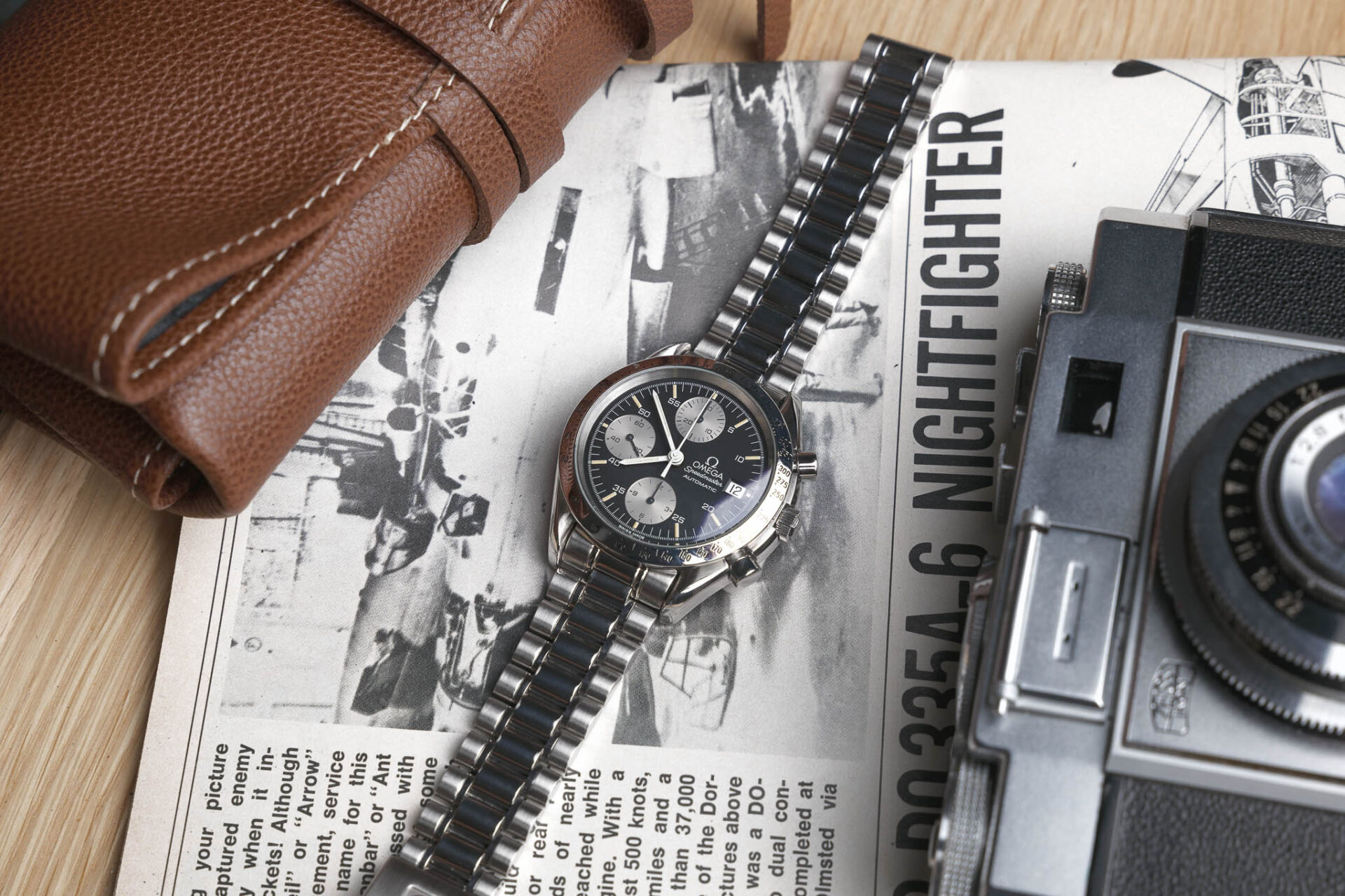 Omega Speedmaster Reduced - Sélection de montres vintage Joseph Bonnie septembre 2023