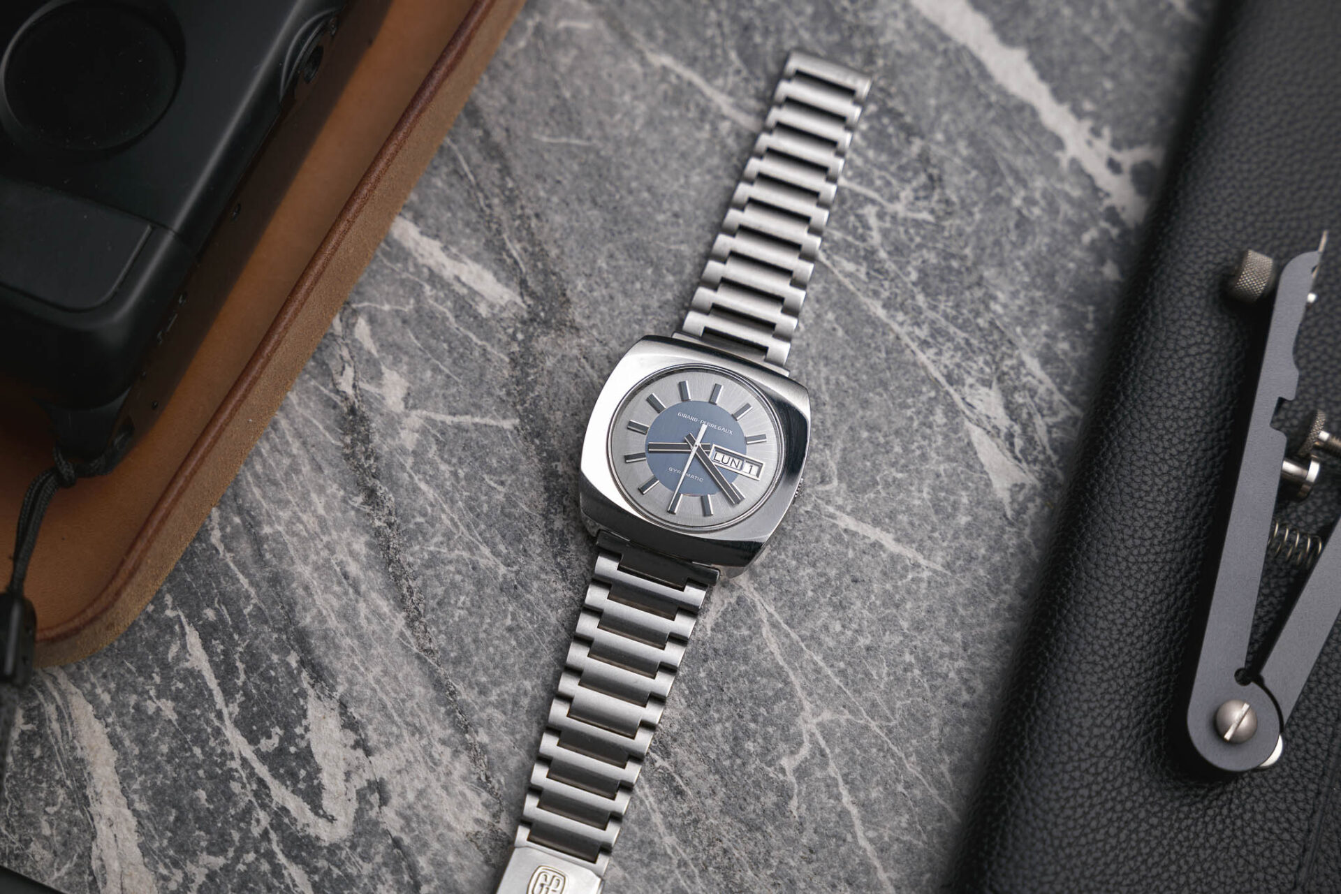 Girard-Perregaux Gyromatic - Sélection de montres vintage Joseph Bonnie d'octobre 2023