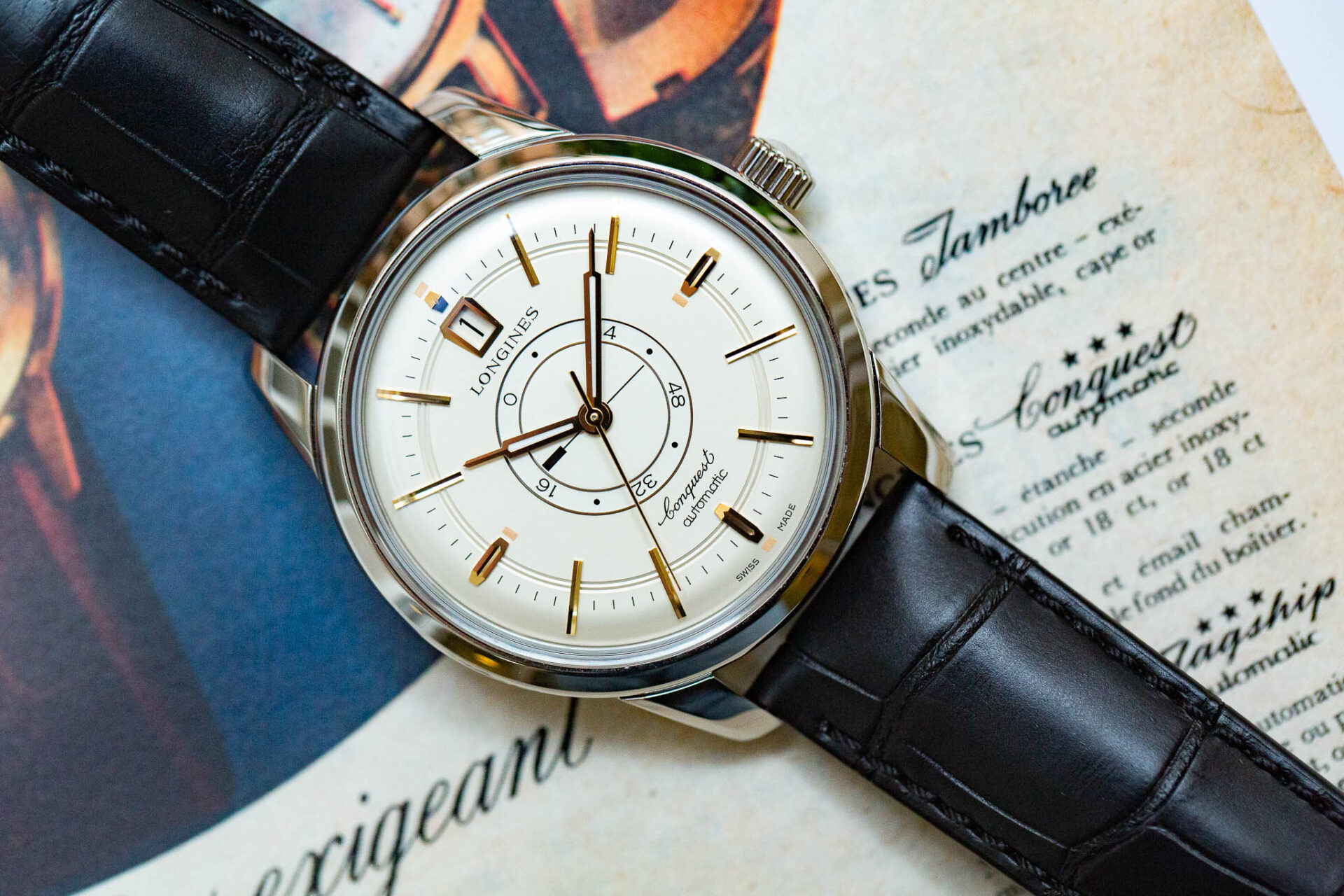 Longines Conquest Heritage Central Power Reserve