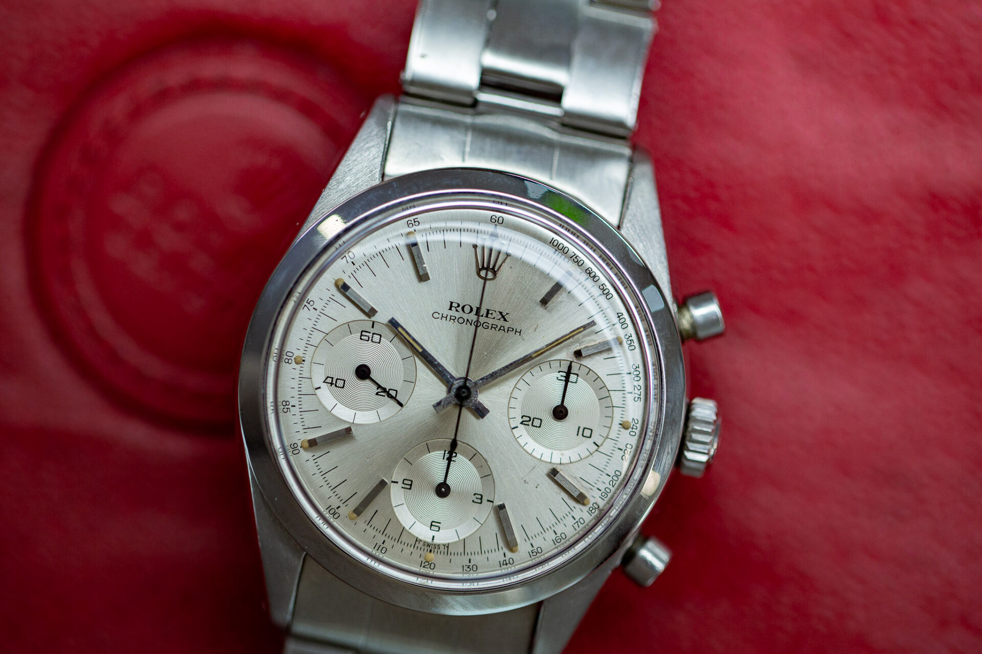 Rolex chronographe référence 6238 - L'Atelier des Tocantes