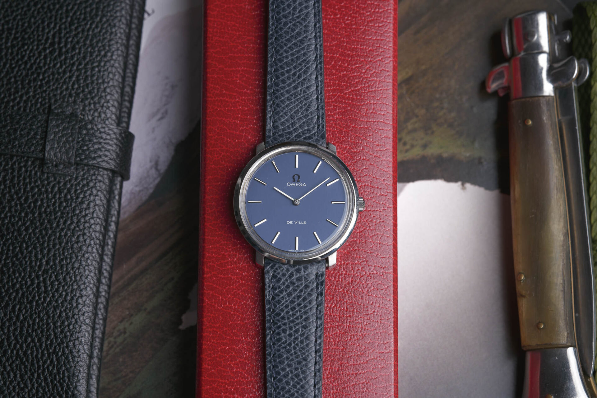 Omega De Ville Bleue - Sélection de montres vintage et de collection JOSEPH BONNIE