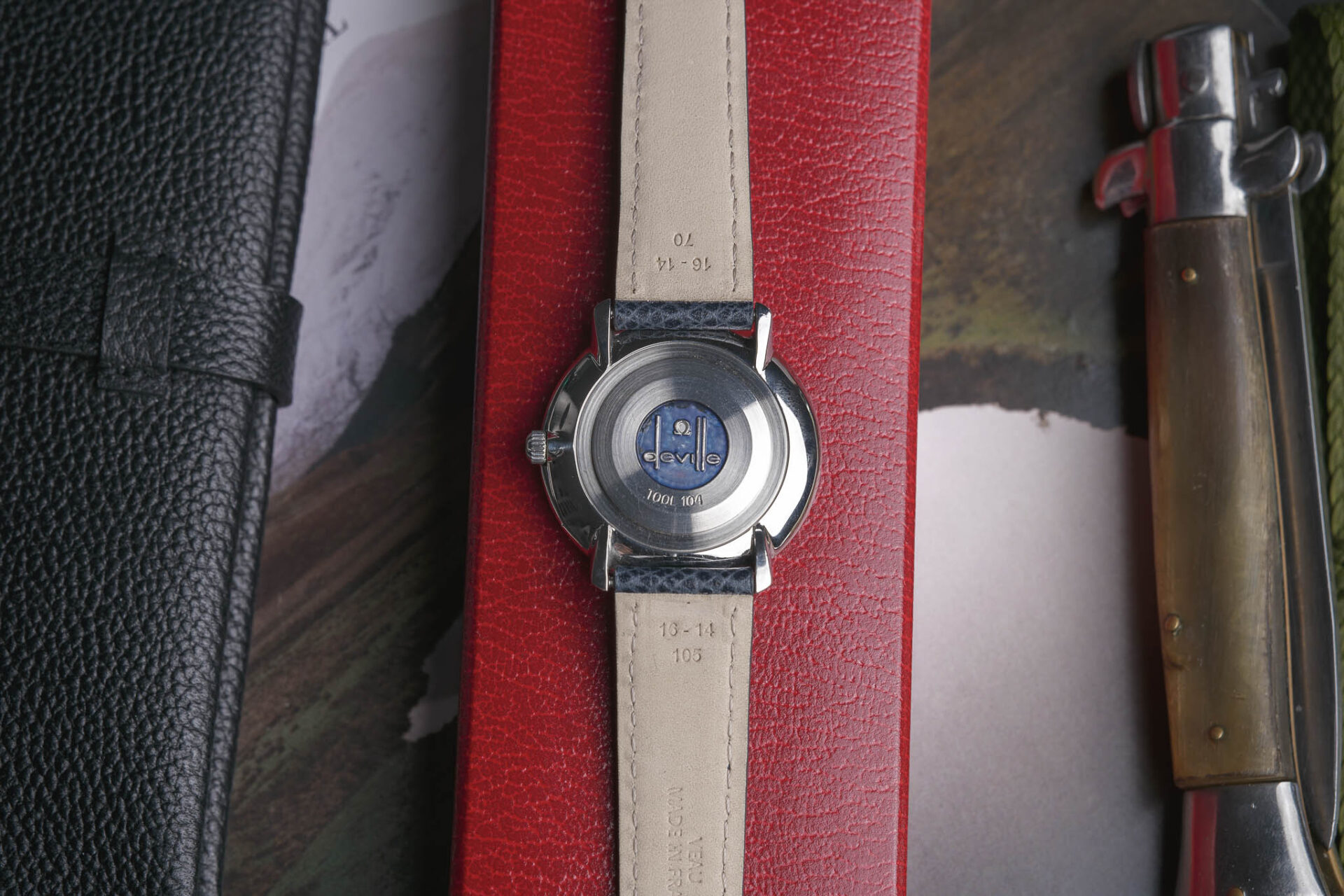 Omega De Ville Bleue - Sélection de montres vintage et de collection JOSEPH BONNIE