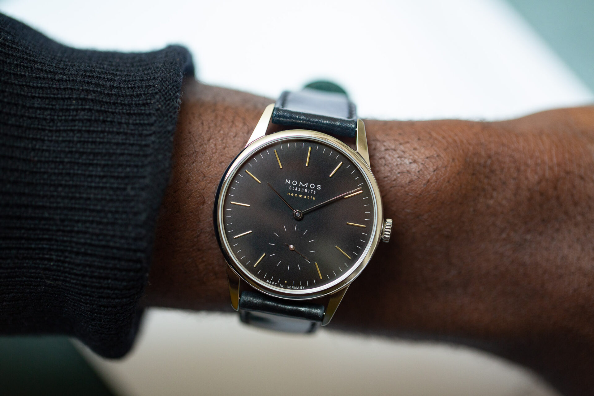 Nomos Orion Neomatik New Black