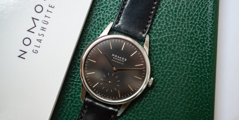 NOMOS ORION NEOMATIK NEW BLACK So(m)bre