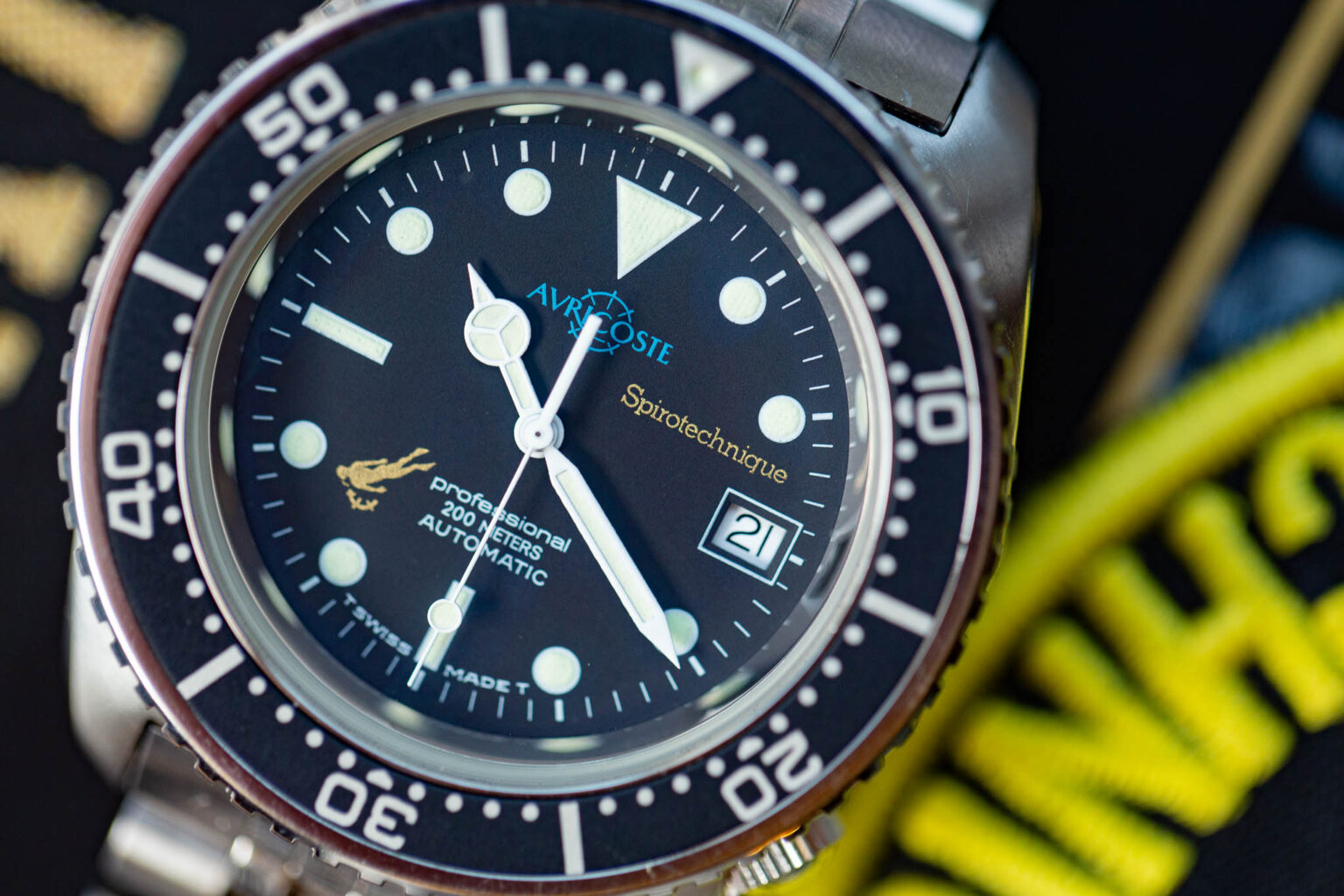 Vends montre de plongée Triton Spirotechnique, années 60, excellent
