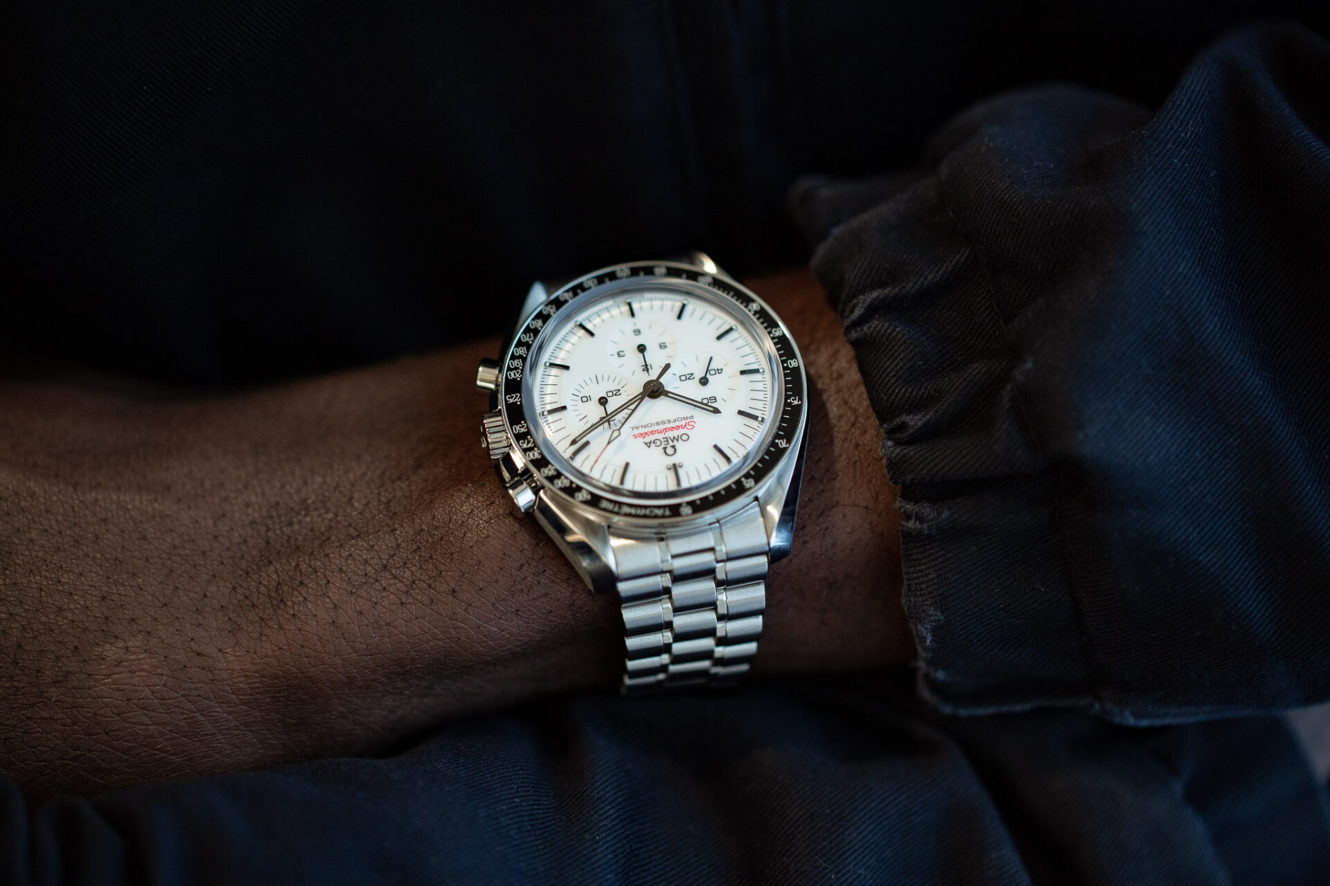 Omega Speedmaster Professional cadran blanc