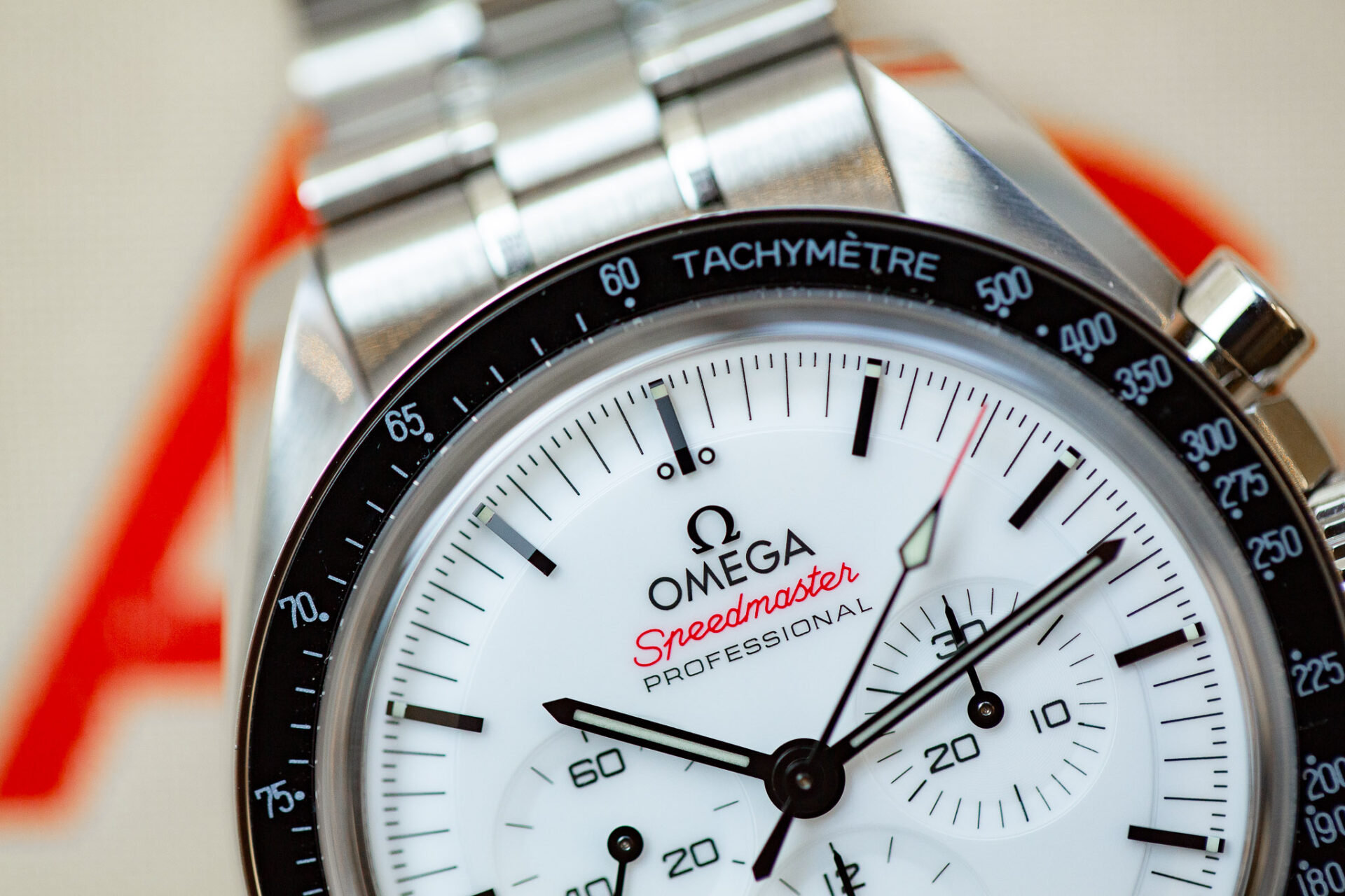 Omega Speedmaster Professional cadran blanc