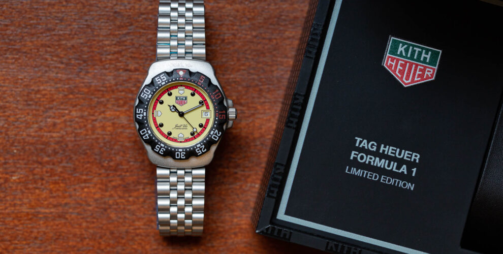 TAG HEUER x KITH FORMULA 1 Le dernier virage de la Formula 1 ?