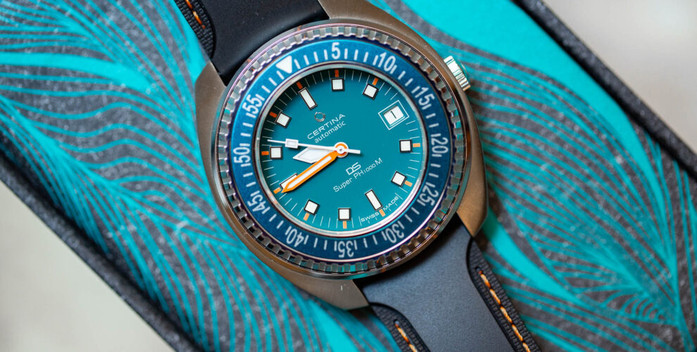 CERTINA DS SUPER PH1000 SEA TURTLE CONSERVANCY Professionnelle mais douce