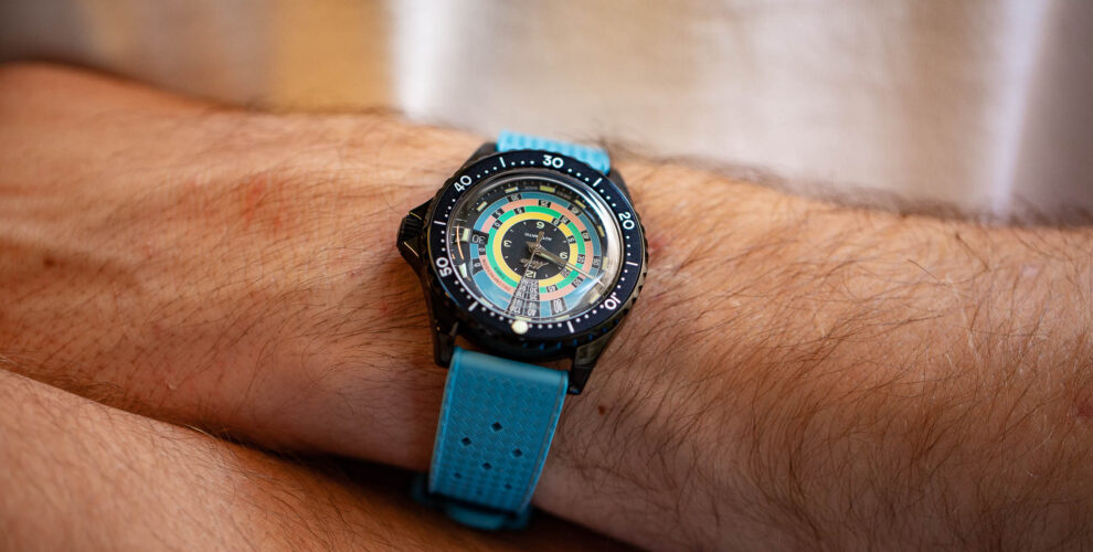 MIDO DECOMPRESSION TIMER 1961 All Black, ou presque.