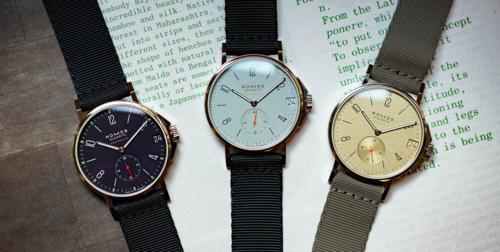 NOMOS AHOI NEOMATIK 38 DATE ATLANTIC L'Atlantique, entre Ciel et Sable.