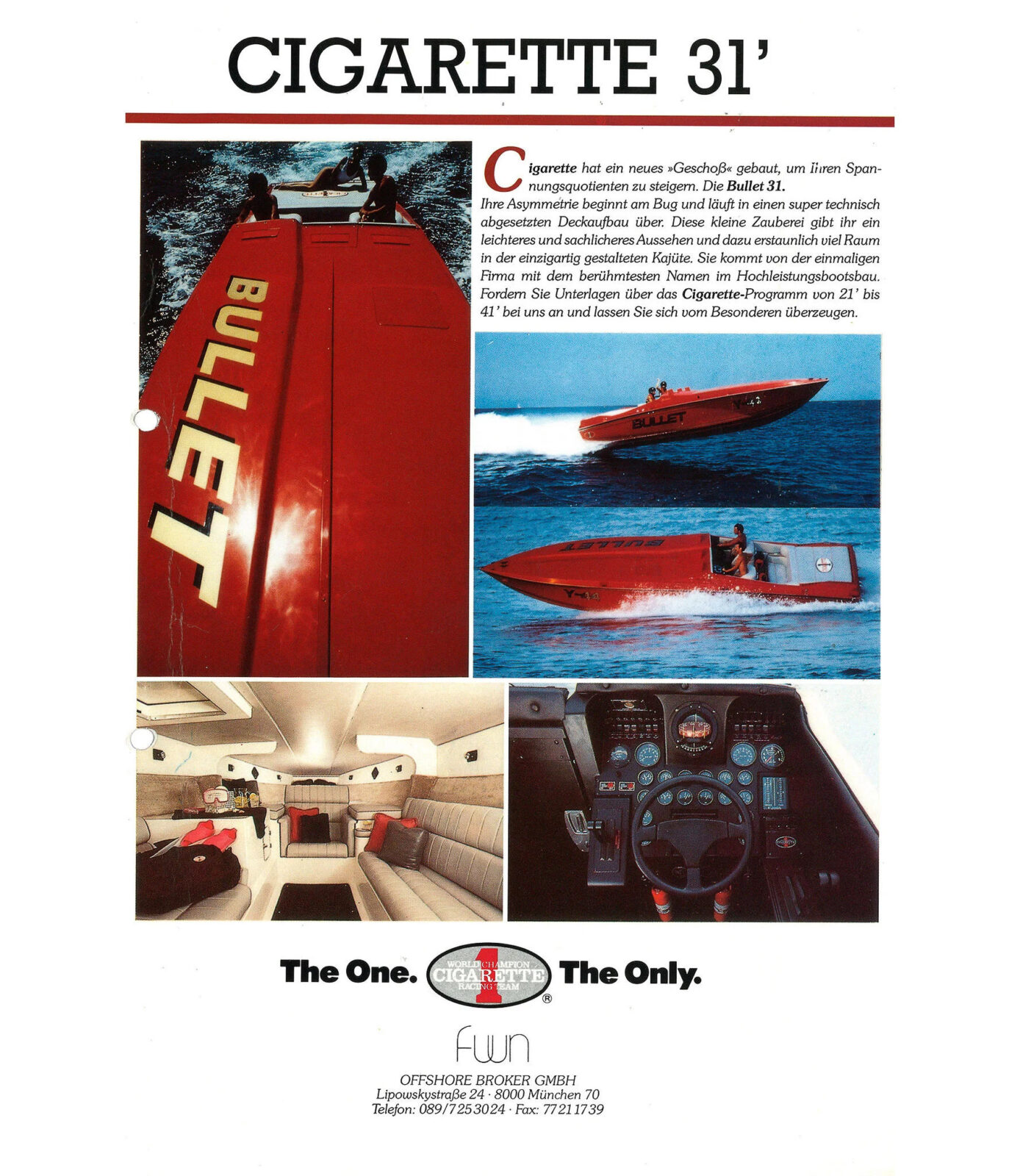 Bateau offshore