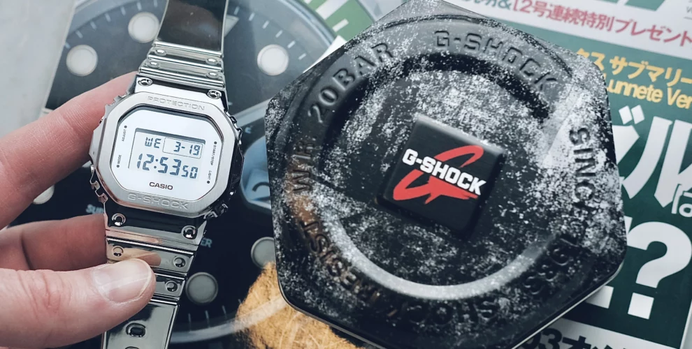 G-SHOCK Fine Metallic  Les G-SHOCK emblématiques avec de nouvelles finitions et matériaux 