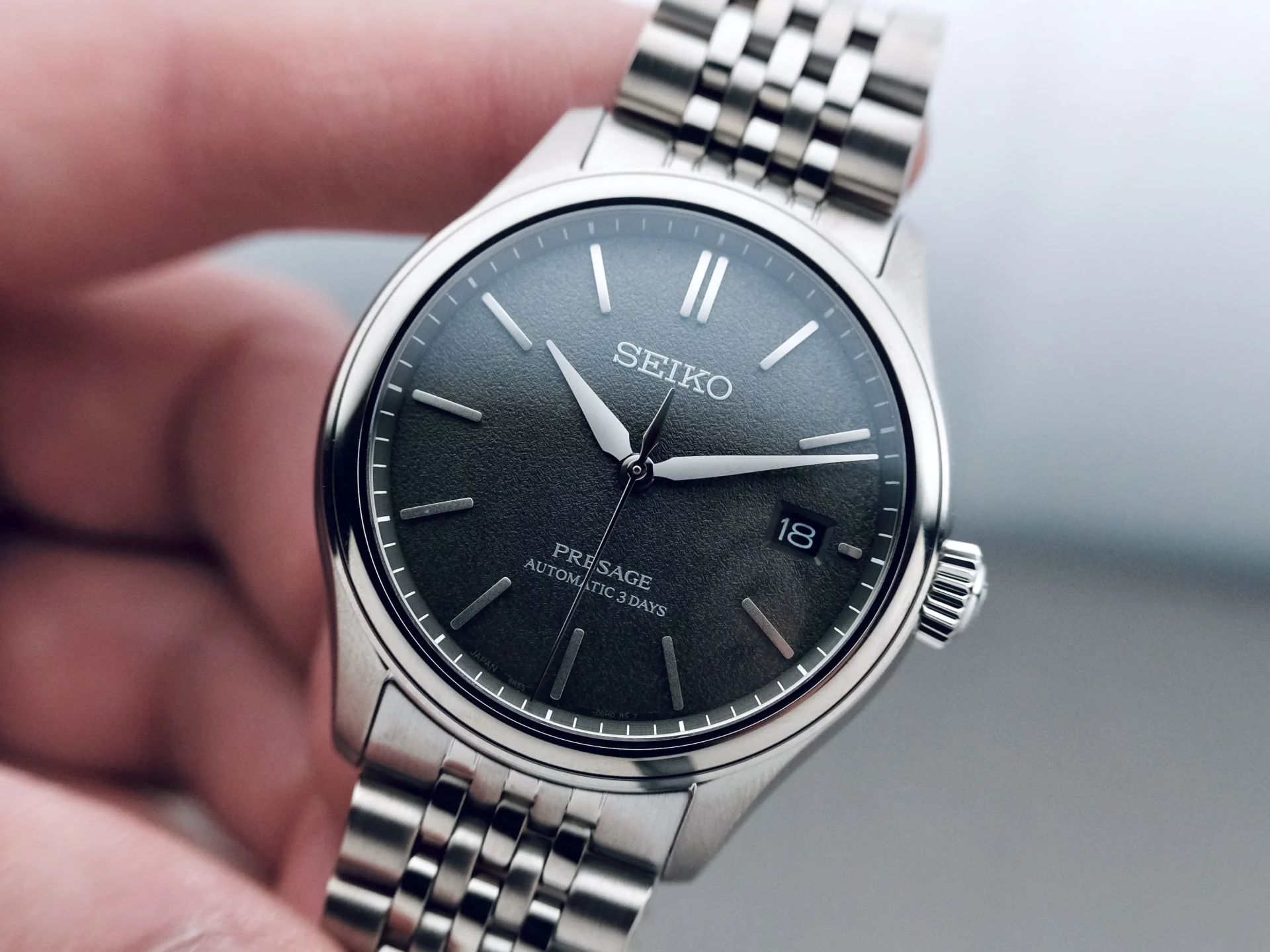 Seiko Presage Classic Series SPB465 détails du cadran