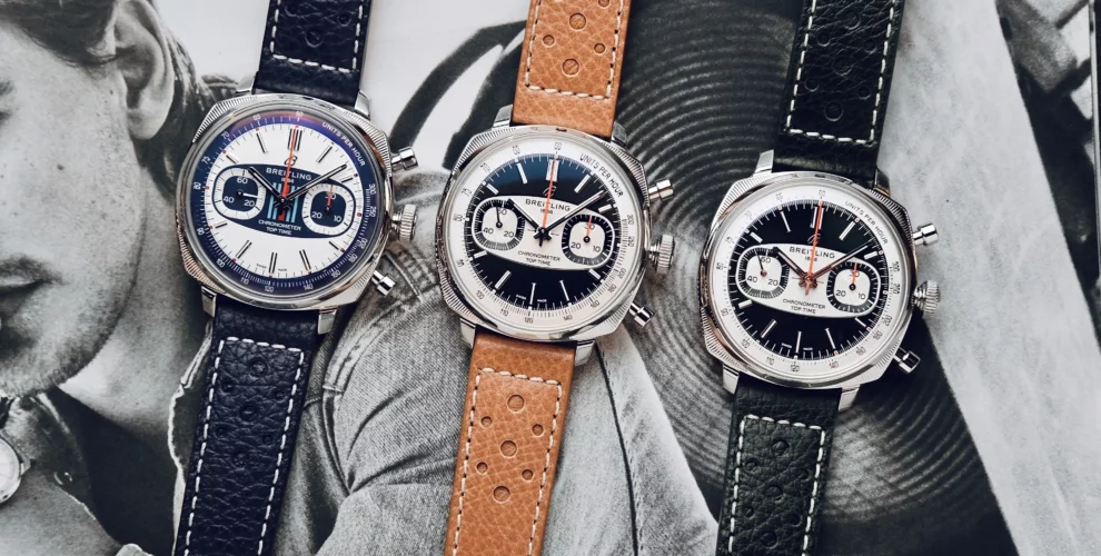 Breitling Top Time Racing & Martini Racing La quintessence du chronographe des années 1960