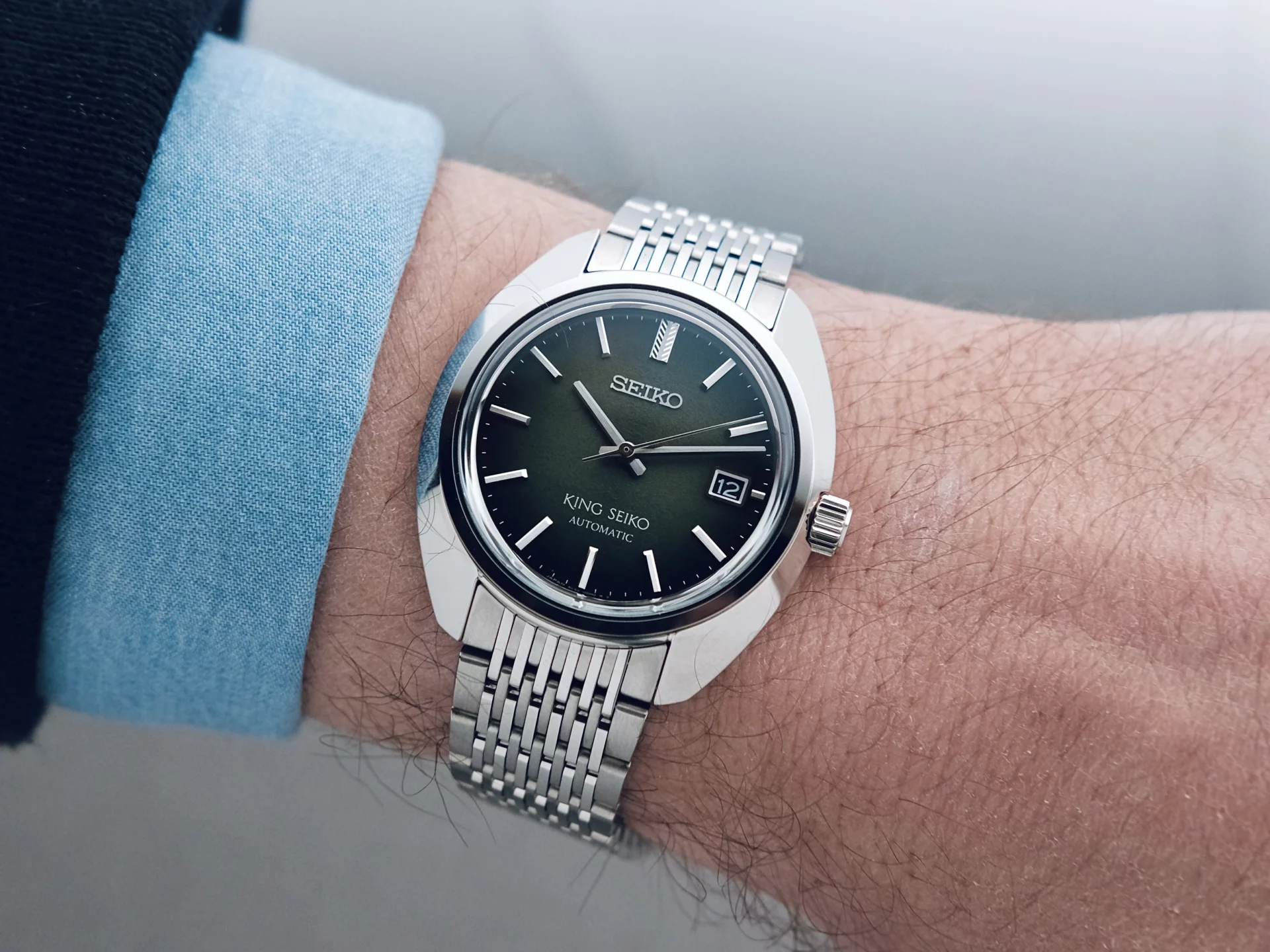 King Seiko KS1969 SJE113 au poignet profile doux et élégant
