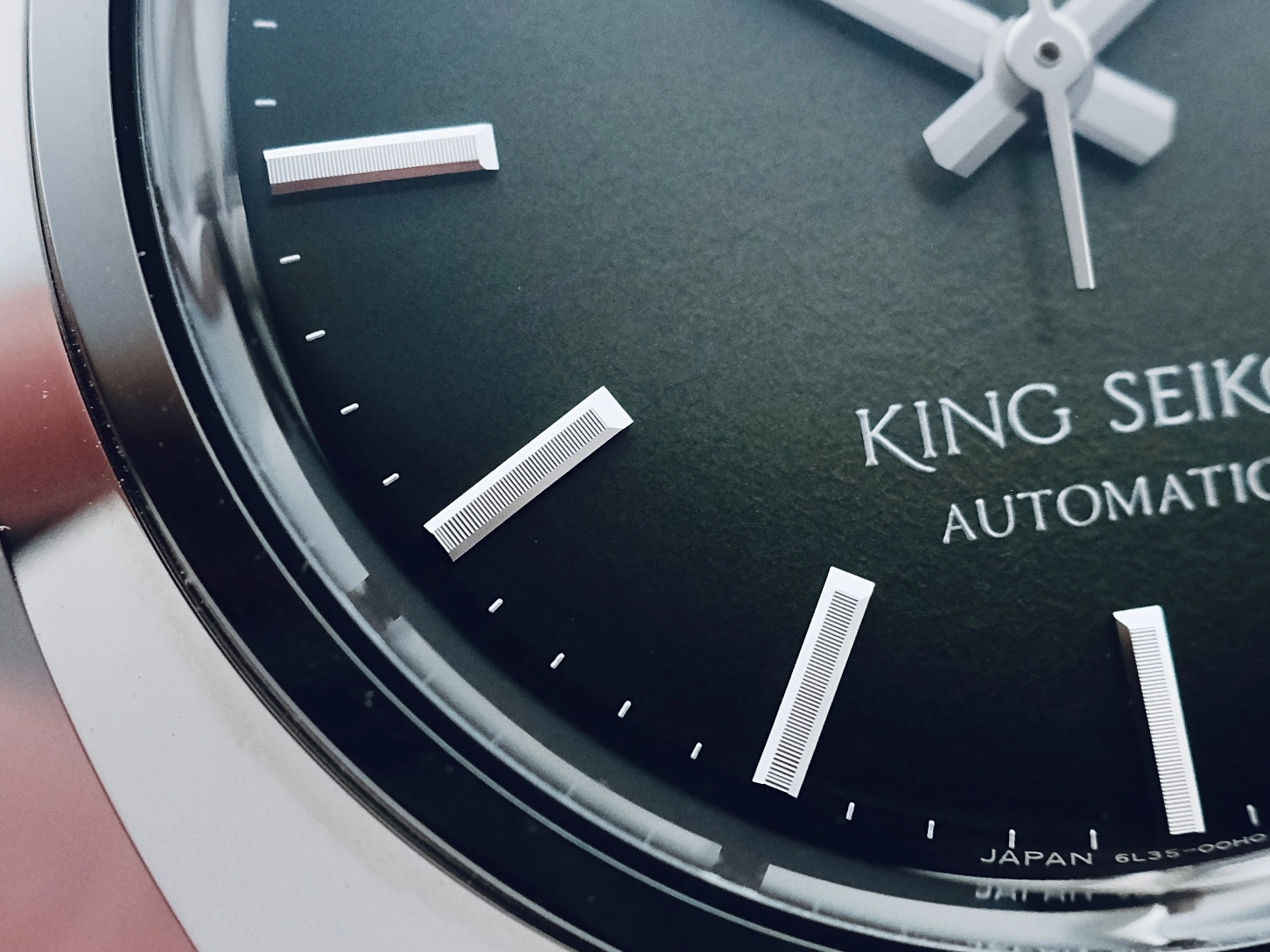 King Seiko KS1969 SJE113 index appliqués
