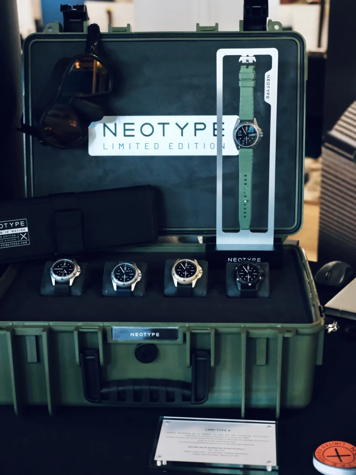 Visite à Time Fest 2.0 à Bordeaux Salon Horloger Français Neotype
