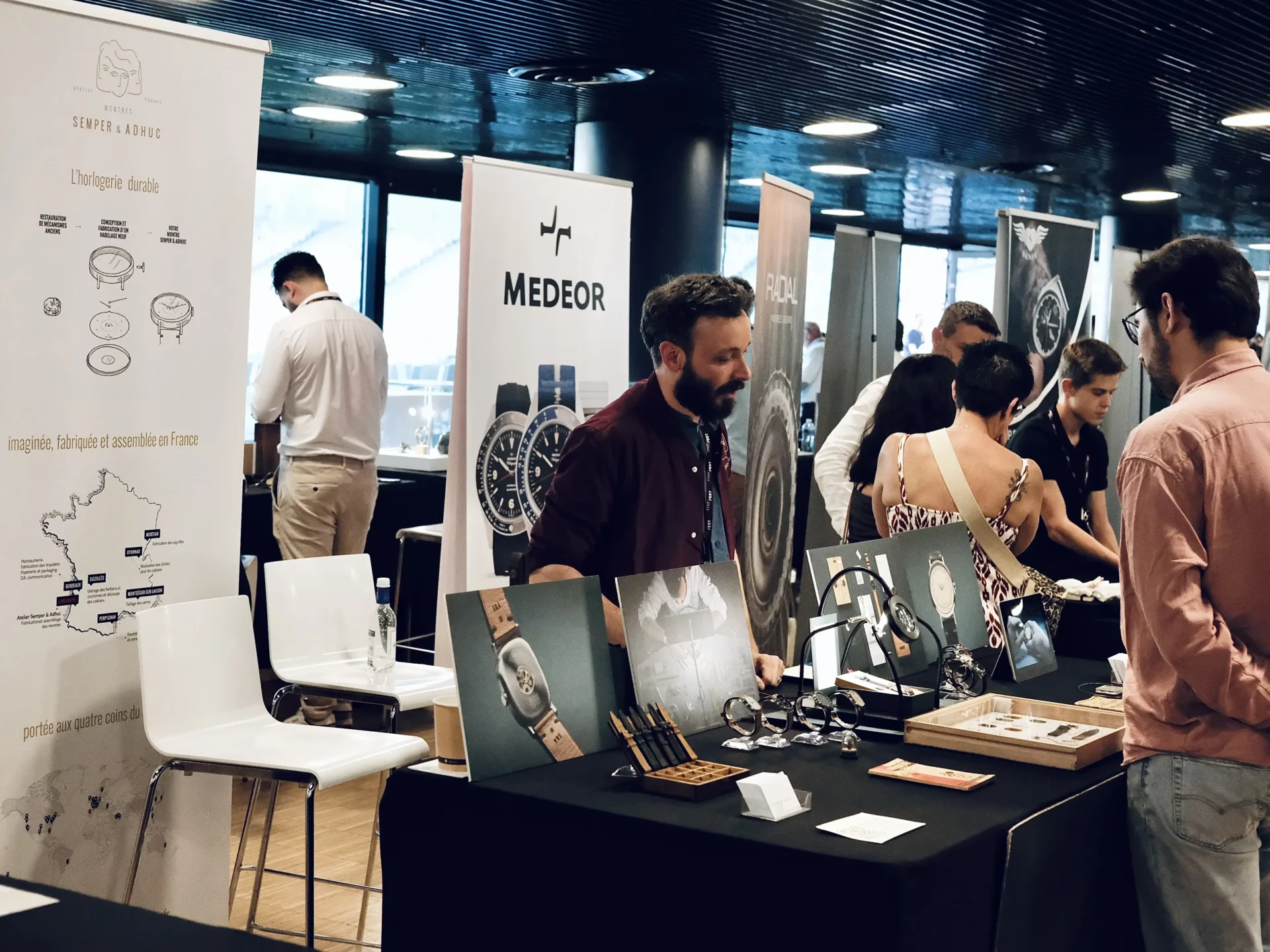 Visite à Time Fest 2.0 à Bordeaux Salon Horloger Français Semper & Adhuc