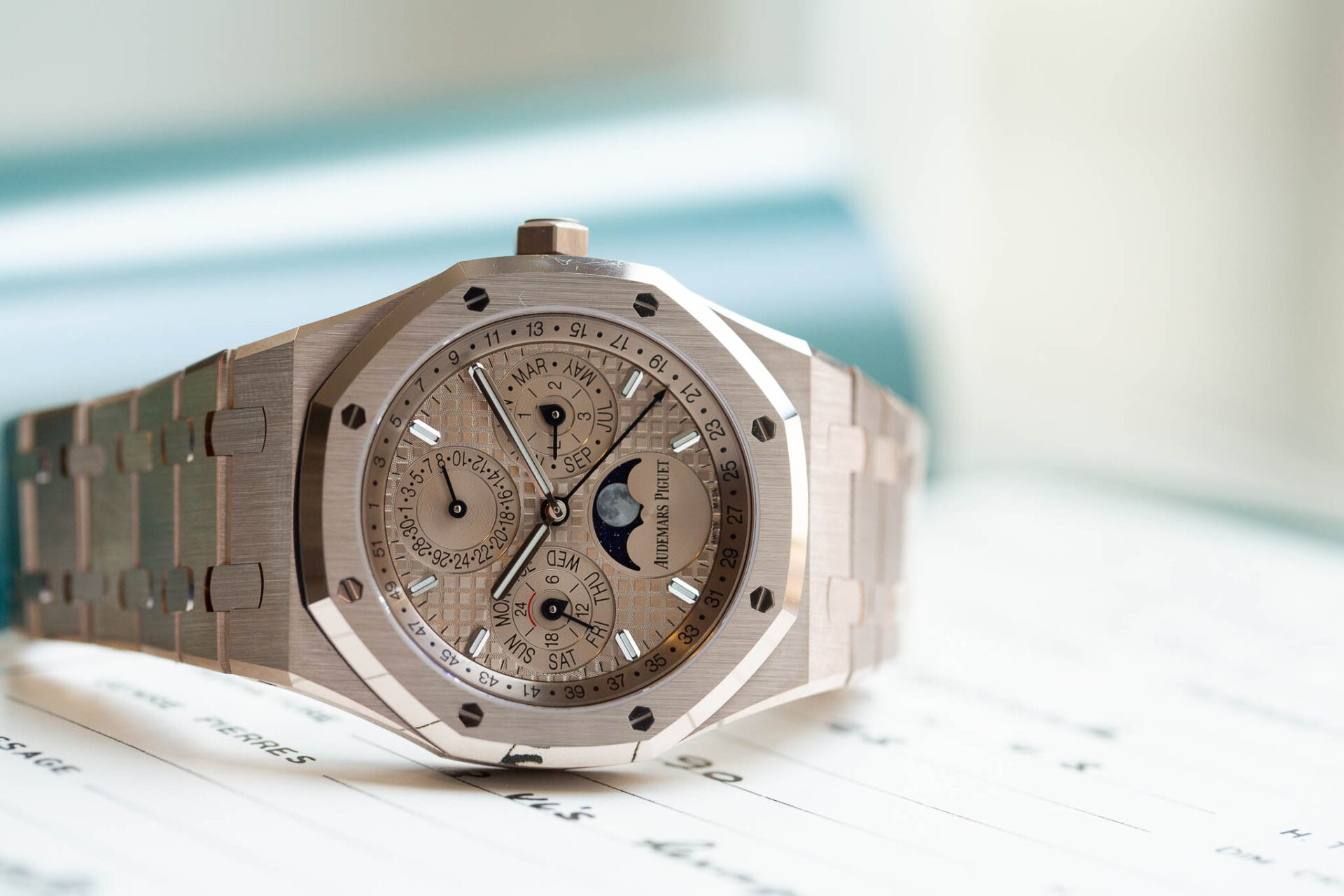 Audemars Piguet Royal Oak Calendrier Perpétuel Sand Gold