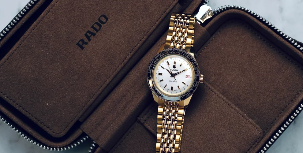 Rado Captain Cook Over-Pole Limited Edition C'est mieux en PVD or jaune ! 