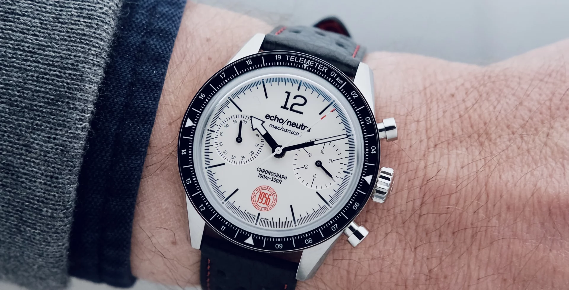 echo/neutra 1956 Chronograph White