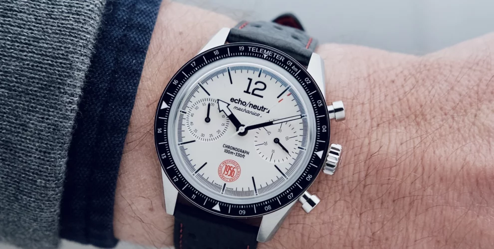 echo/neutra 1956 Chronograph White Comment moderniser un chronographe
