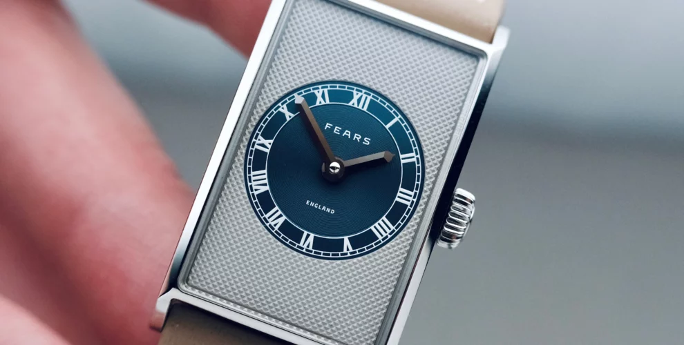 Fears Arnos Pewter Blue La meileure définition du classique-moderne en horlogerie 