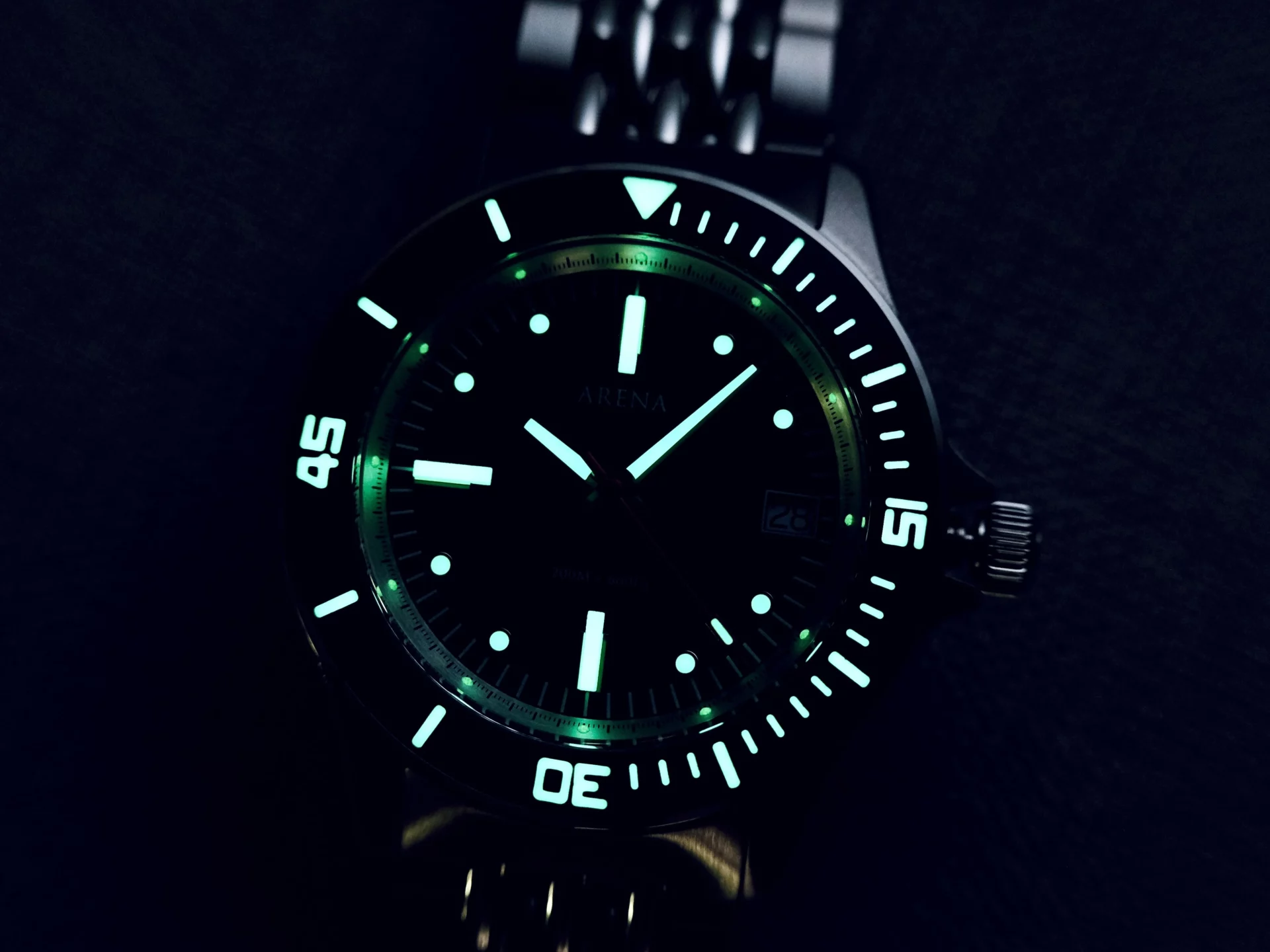 Arena Vanitas excellente application C3 SuperLuminova