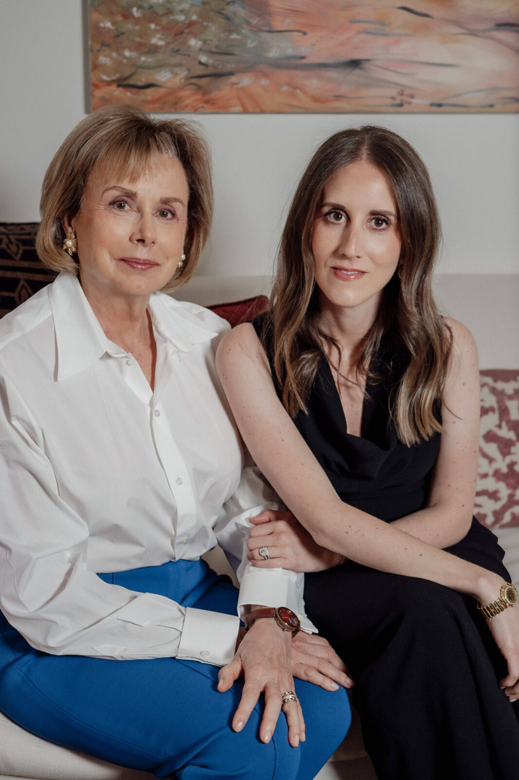 Evelyne et Alexia Genta