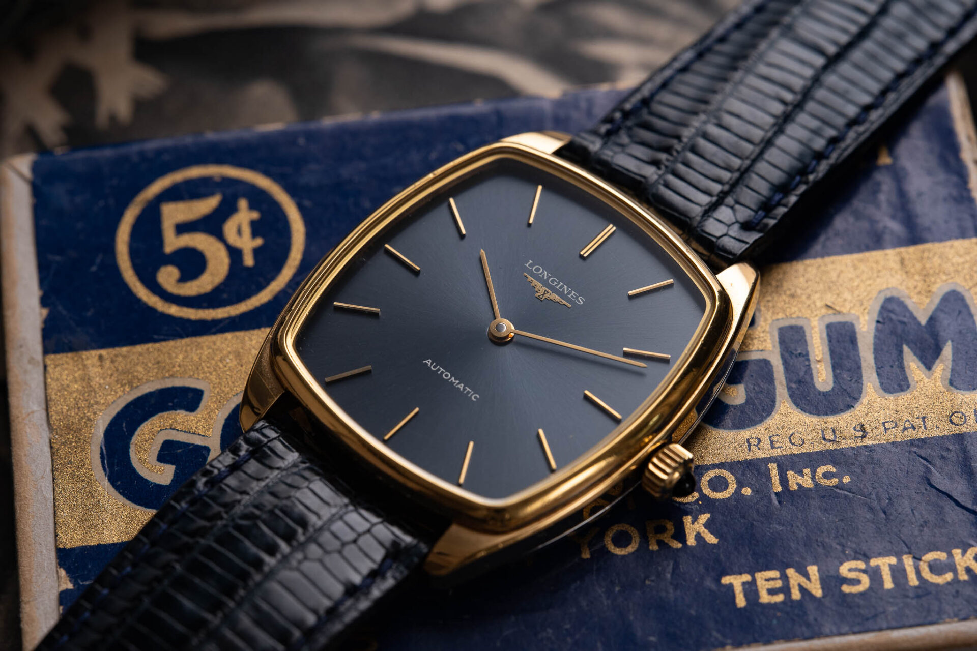 Longines Automatic bleue - Sélection de montres vintage JOSEPH BONNIE septembre 2025