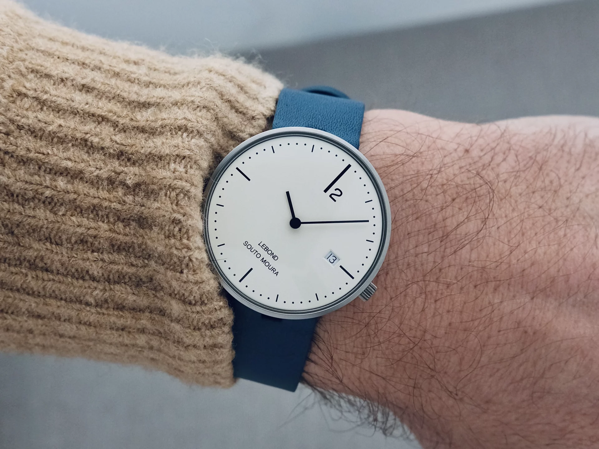 Lebond Watches Soutou Moura au poignet