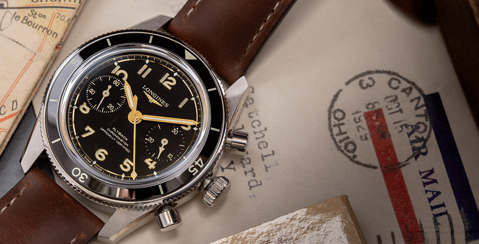 LONGINES SPIRIT PILOT FLYBACK