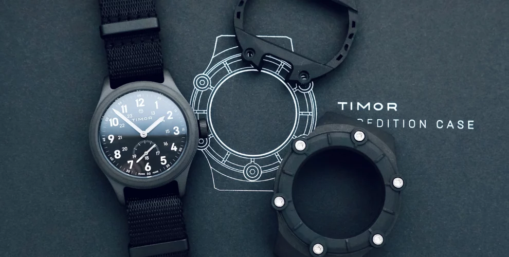 Timor 100M et l’Expedition Case Une transition élégante vers les montres de terrain modernes