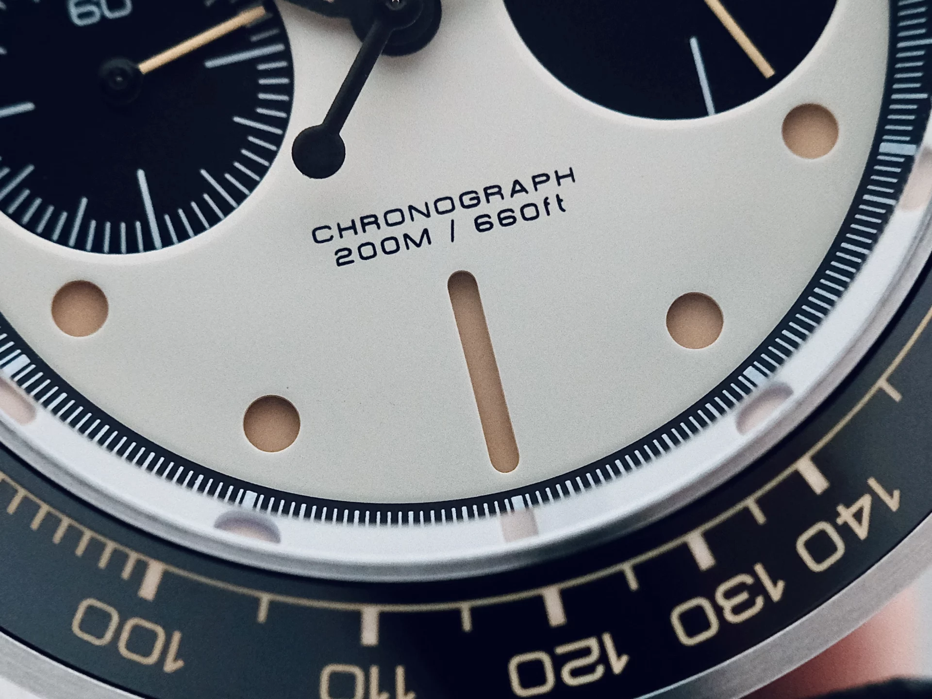 Neotype LM02 Panda détails du cadran