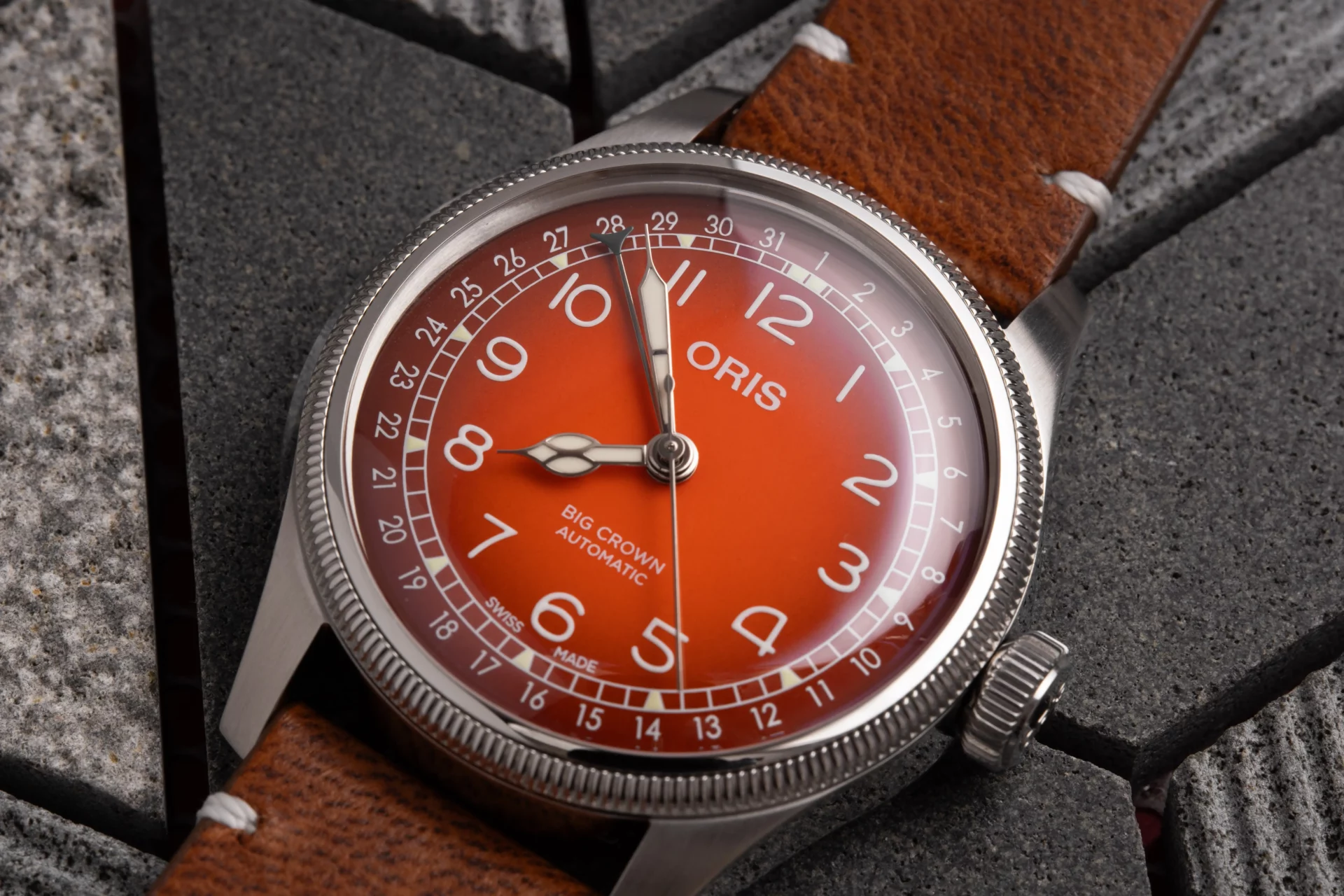Oris Big Crown Pointer Date Cervo Volante Automne  