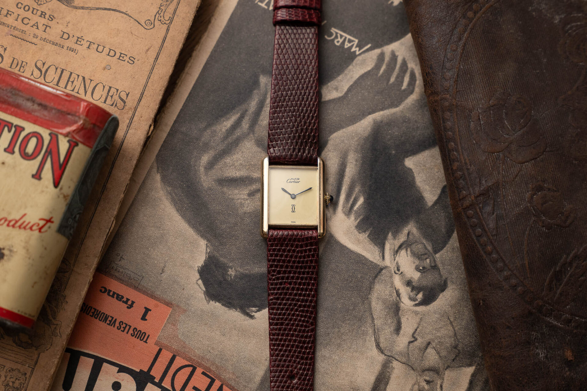 Cartier Tank Must - Sélection de montres vintage JOSEPH BONNIE Décembre 2025