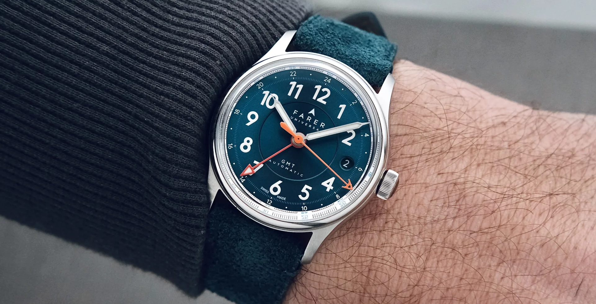 Farer Lander IV GMT 36mm