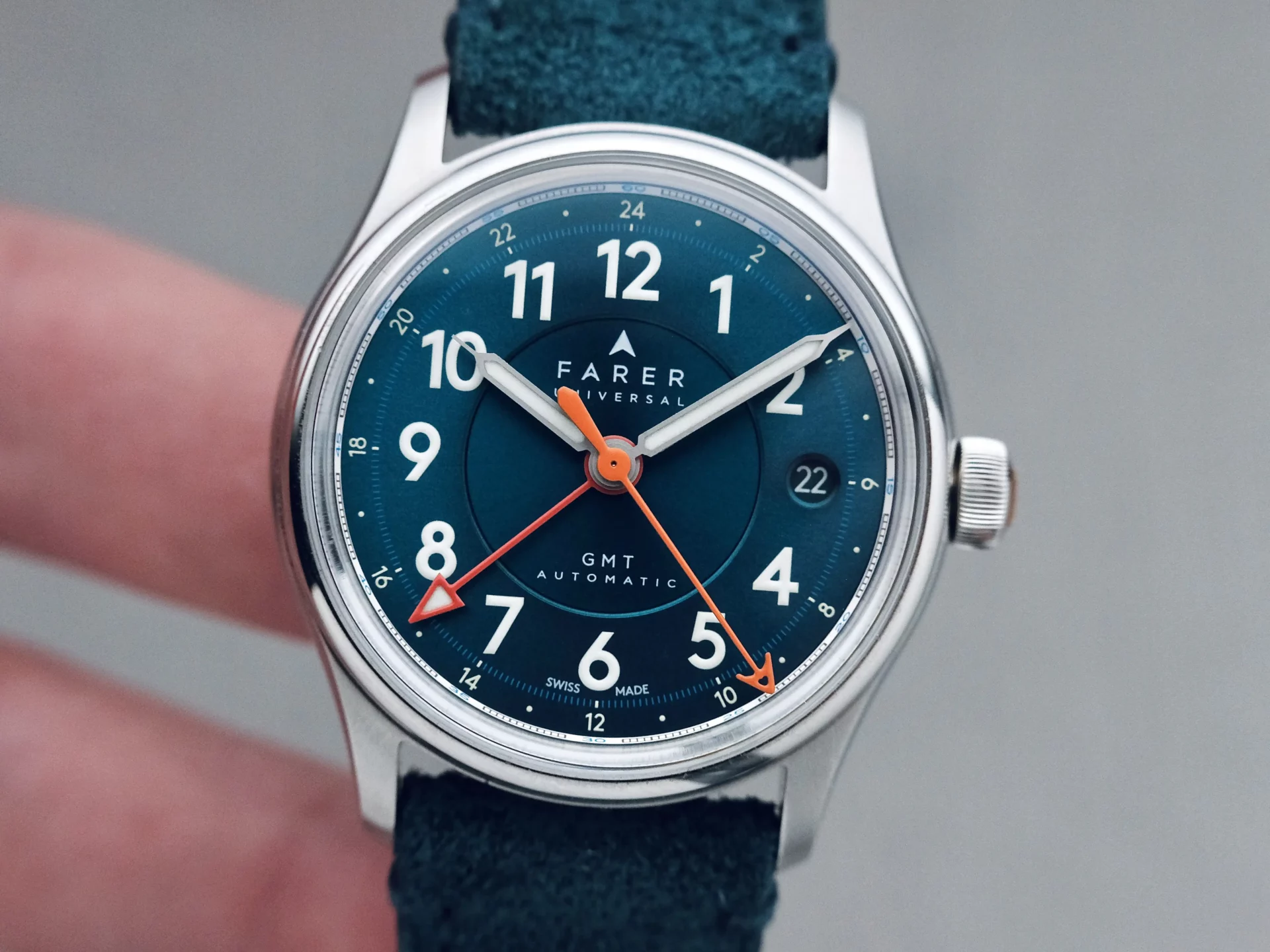 Farer Lander IV GMT 36mm