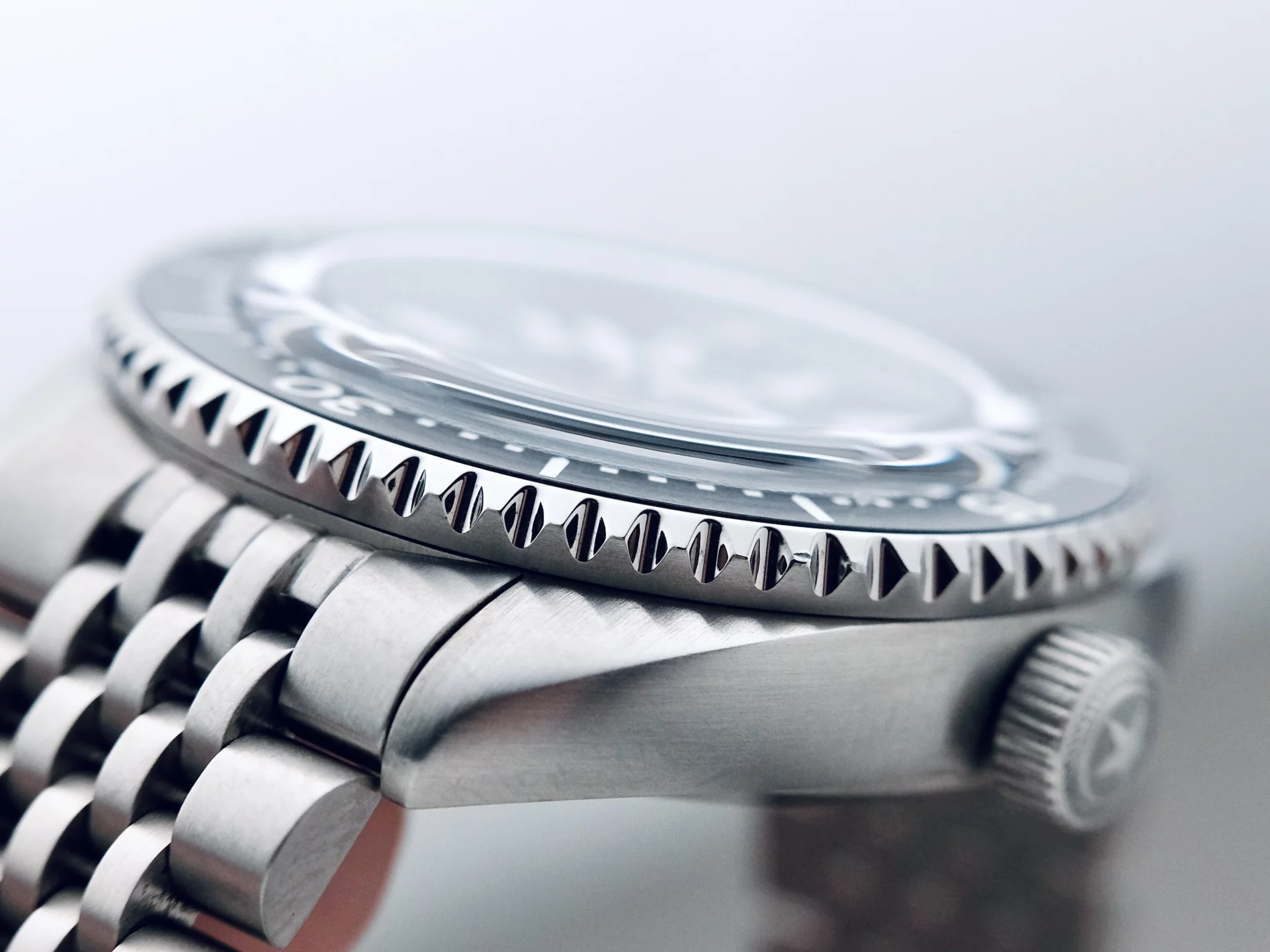 Jack Mason Strat-o-timer Titanium Anthracite boîtier