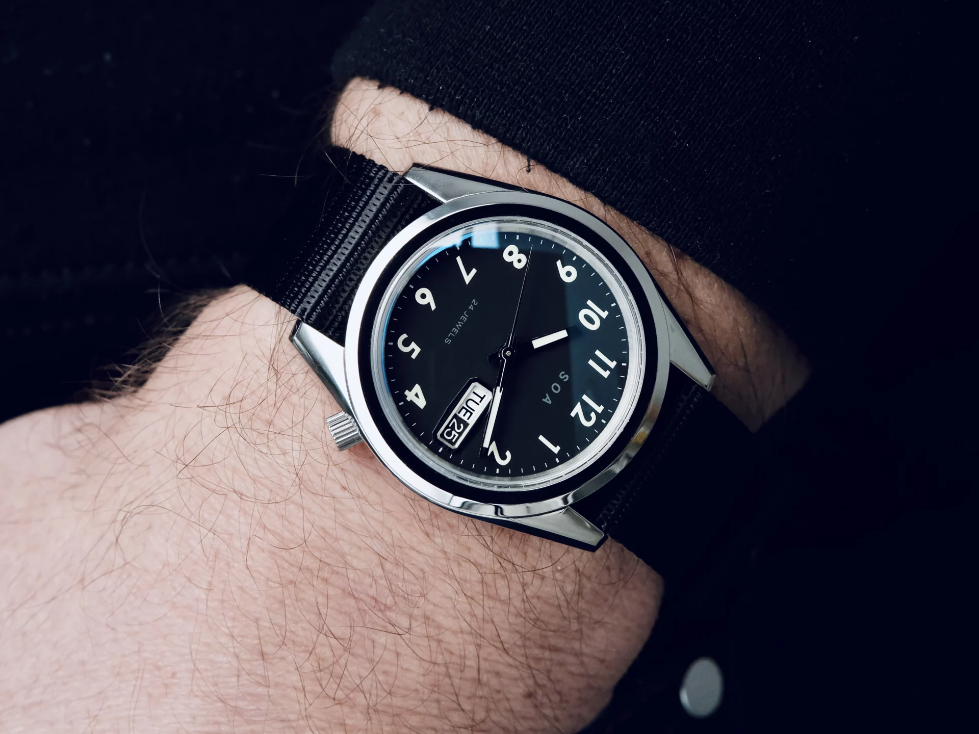 Tornek-Rayville CISO M38 au poignet