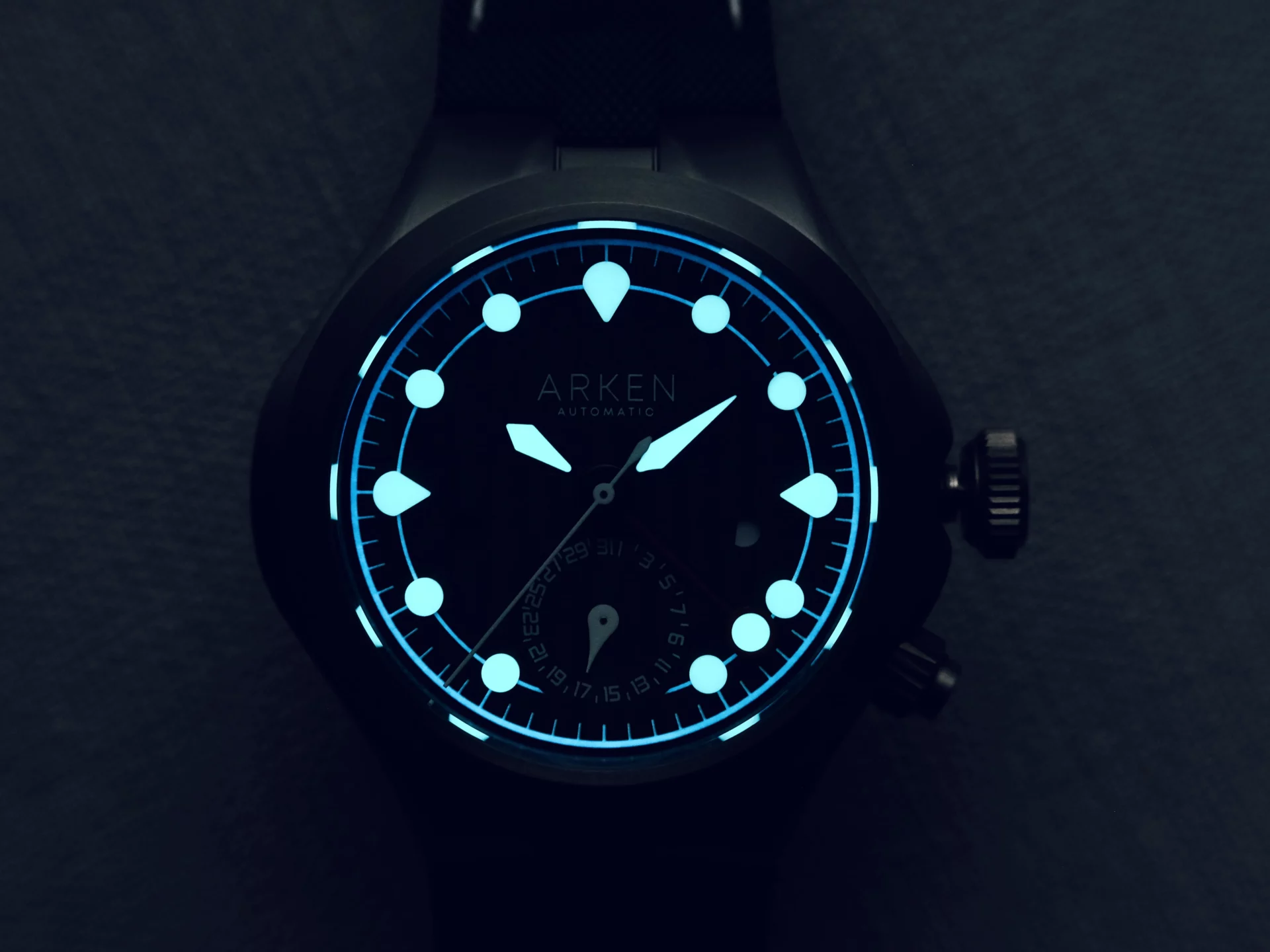 Arken Alterum Anthracite Grey luminosité blocks de SuperLuminova BGW9