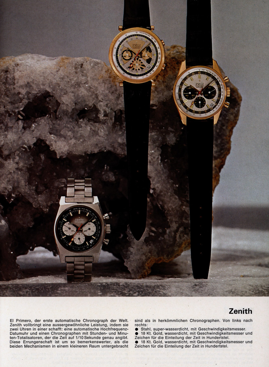 Zenith Calibre 3019 El Primero