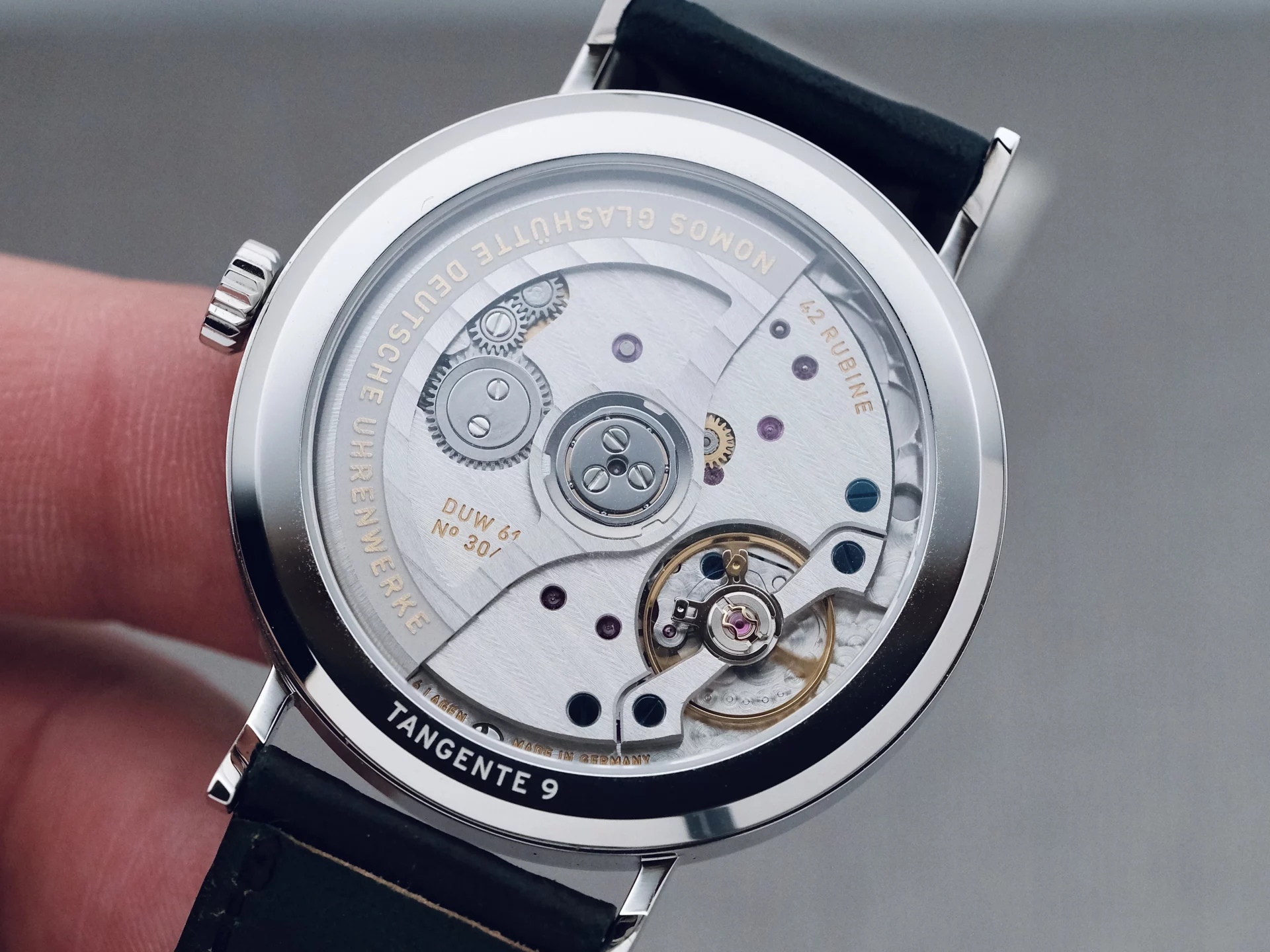 Nomos Tangente 38 Update Ref. 147 calibre DUW 6101