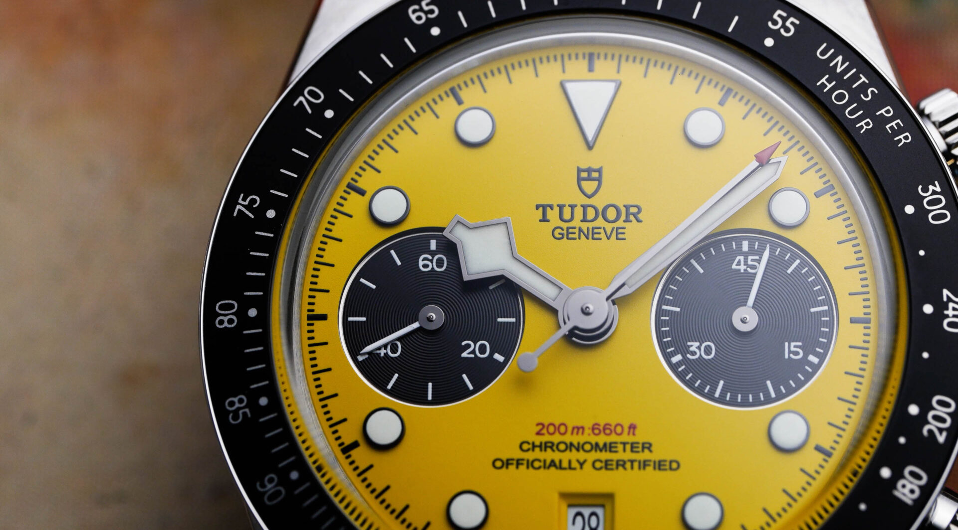 Tudor Black Bay Chrono 39 "Bumblebee" 2026