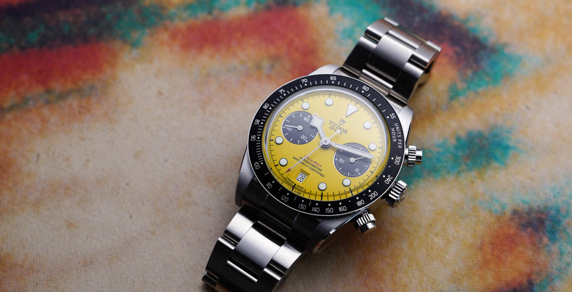 TUDOR BLACK BAY CHRONO 39 « BUMBLEBEE »