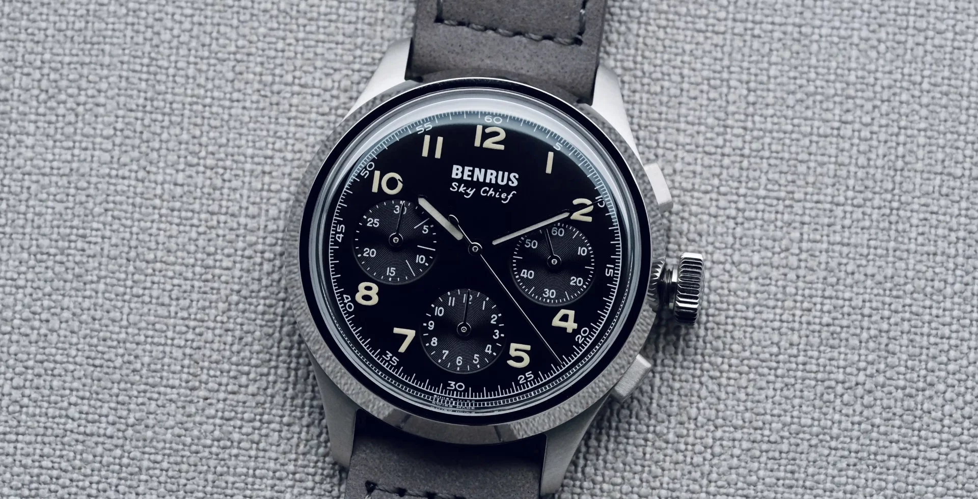 Benrus Sky Chief Stratus Grey