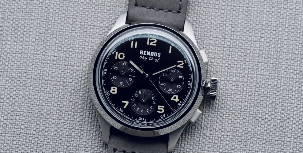 Benrus Sky Chief Stratus Grey La réédition d'un 