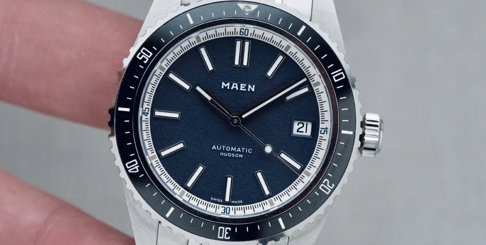 Maen Hudson 38 MK5 La montre de plongée suédoise passe-partout