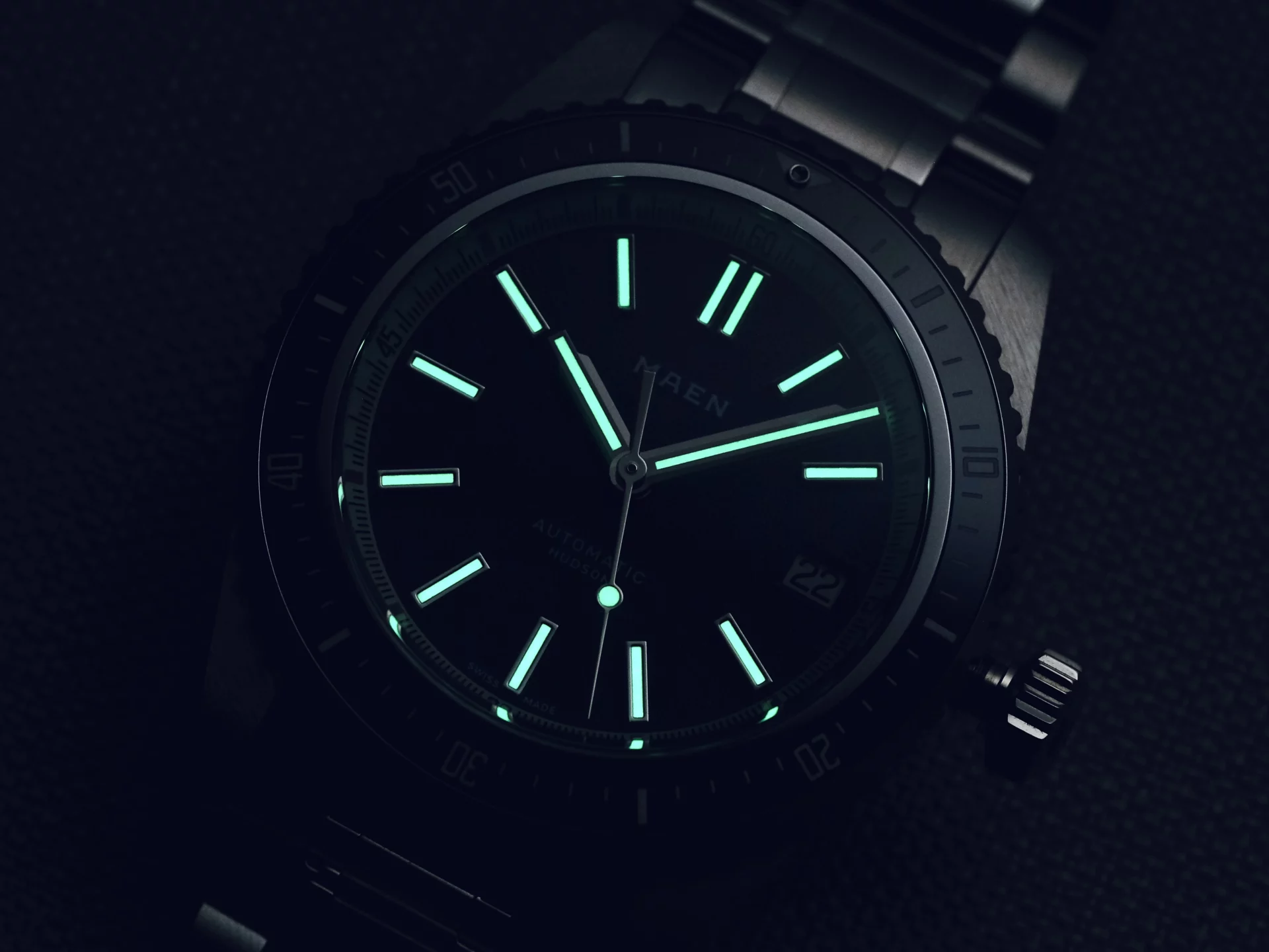 Maen Hudson 38 MK5 luminescence